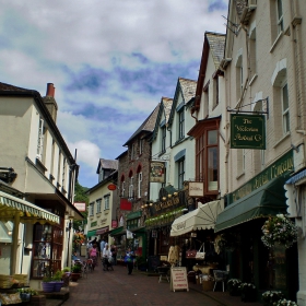 The streets of Lynmouth