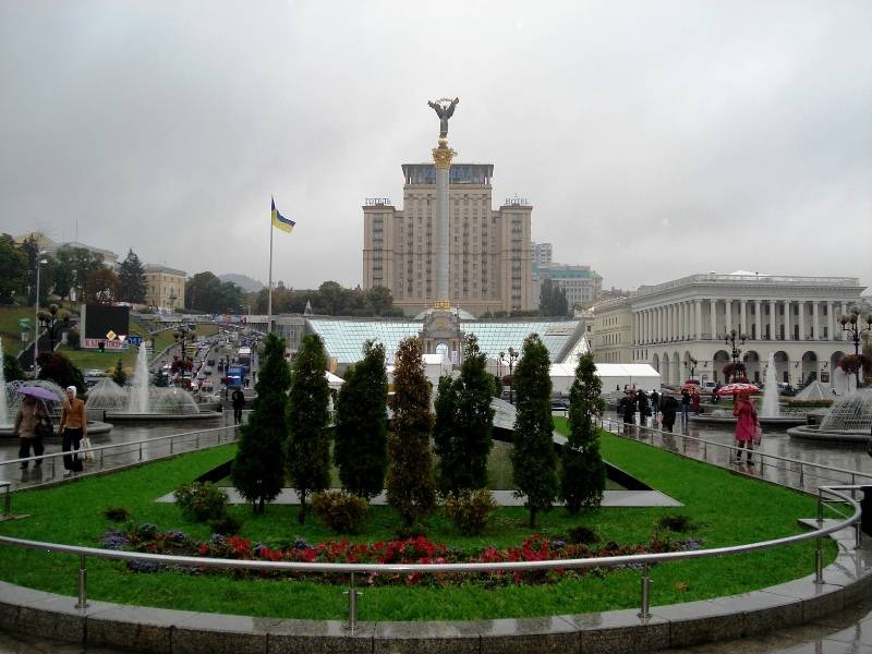 Киев - красив дори като е мрачен и дъждовен!