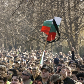 Днешният протес на полицаите...15.03.2009 г.София