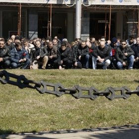 Протест на полицаите -15.03.2009 г.София