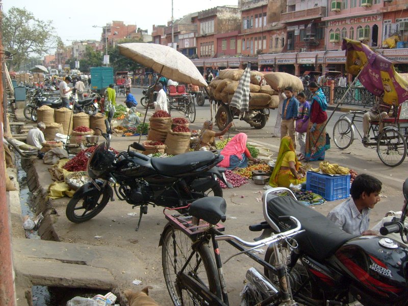 Pazar,Rozovia grad/Jaipur/,Rajasthan,India