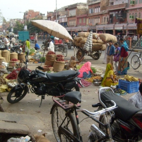 Pazar,Rozovia grad/Jaipur/,Rajasthan,India