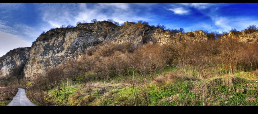 Червен панорамна гледка