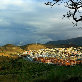 Ново село  -  Pueblo iluminado