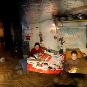 at home