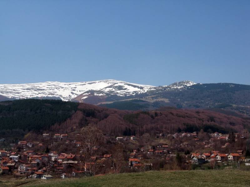 Витоша откъм Плана планина