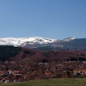 Витоша откъм Плана планина