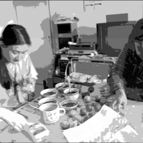 Боядисване на великденски яйца