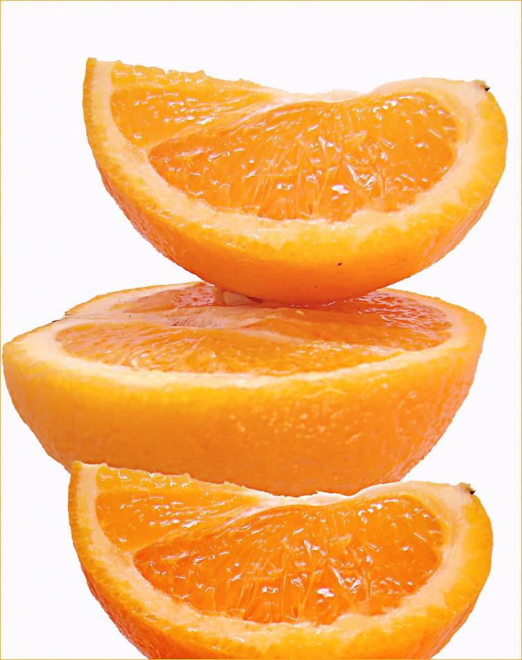 oranges...