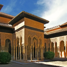 Двор от Alhambra, Гранада