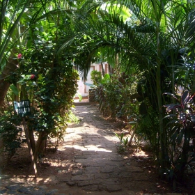 Putiat kum toaletnata,halfmoon beach,india