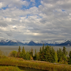 Turnagain Arm малко преди прилива