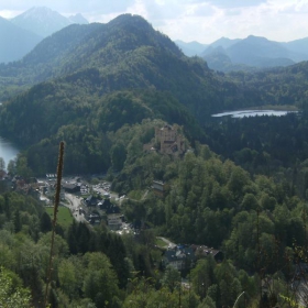 поглед към Hohenschwangau