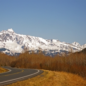 S-ове на път към Exit Glacier