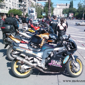 Мотористи от екипа на www.moto.bg и www.motozona.eu учавстват в мотопарада организиран от Спортния клуб на полицаите и Стефан Златарев