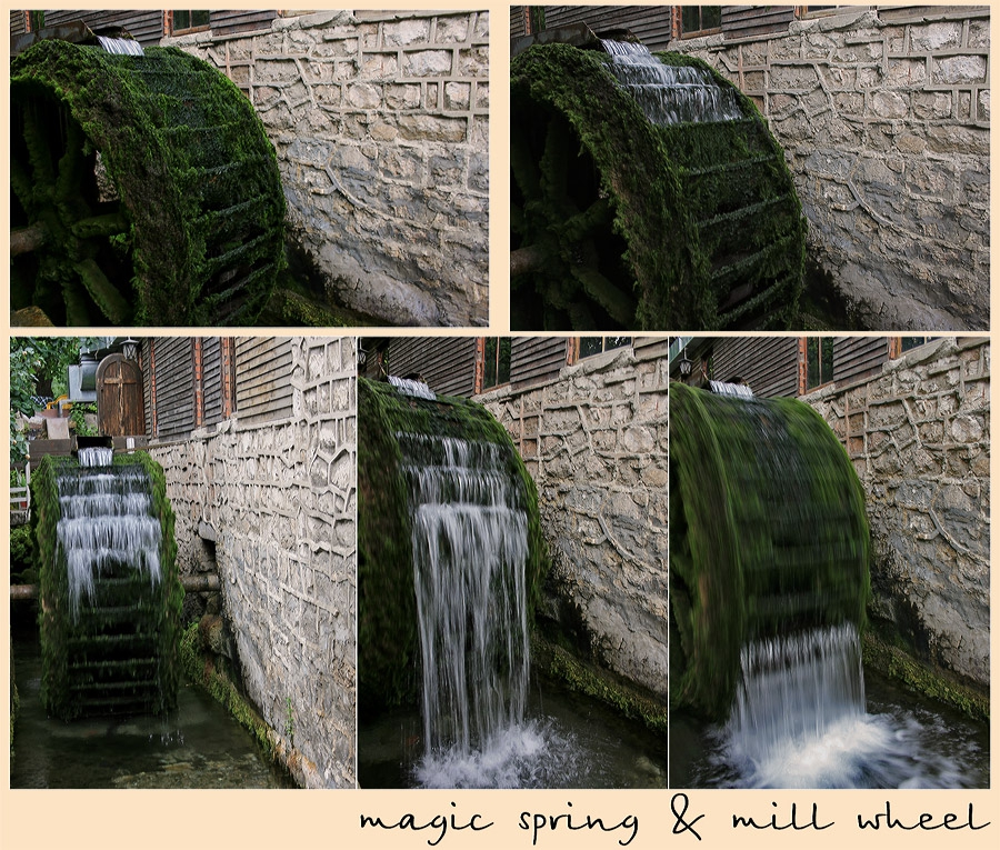 magic spring and mill wheel