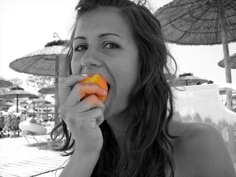 peachy