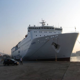 The ferry to Crete