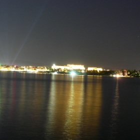 Nessebar Night View from Ravda