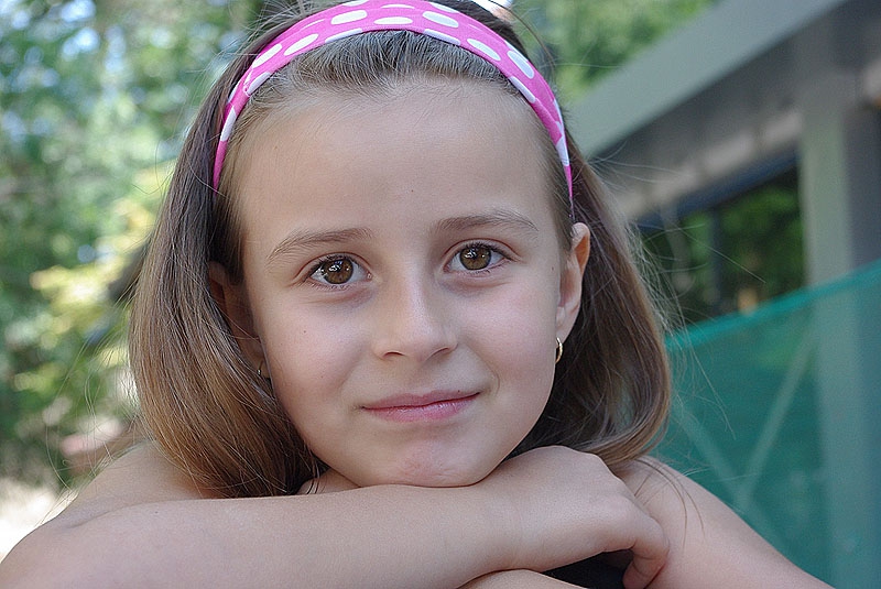 children face