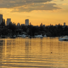 Залез (Washington Lake- Seattle)