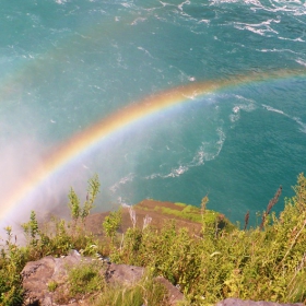 Rainbow over Niagra River