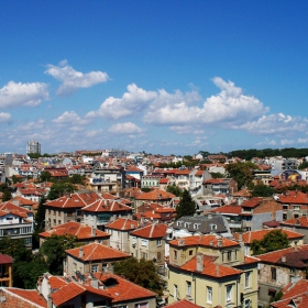 Старият Бургас отгоре
