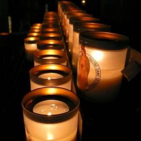 Inside Notre dame Cathedral