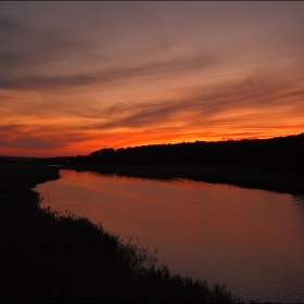 Devil`s river Sunset ...