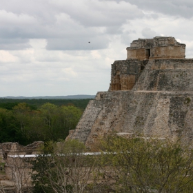 The great Magician Pyramid-Uxmal, Mexico