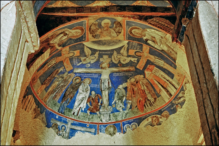 Стенописи от подземния храм Токалъ /Tokalı kilise/