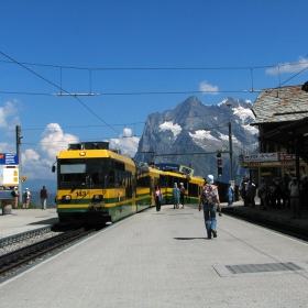 Na edna dalechna gara Kleine Scheidegg, 2061 m