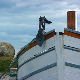 The boat and the stone...