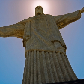 He And The Halo (Corcovado, Rio)