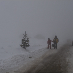 В края на януари...