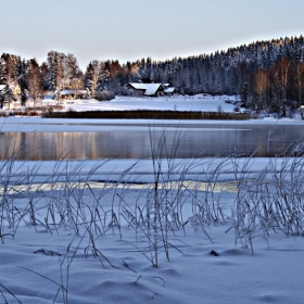 При реката