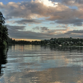 Залез (Washington Lake - Seattle)