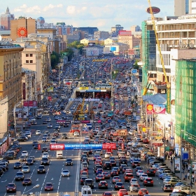 Един сравнително спокоен летен ден в Москва!