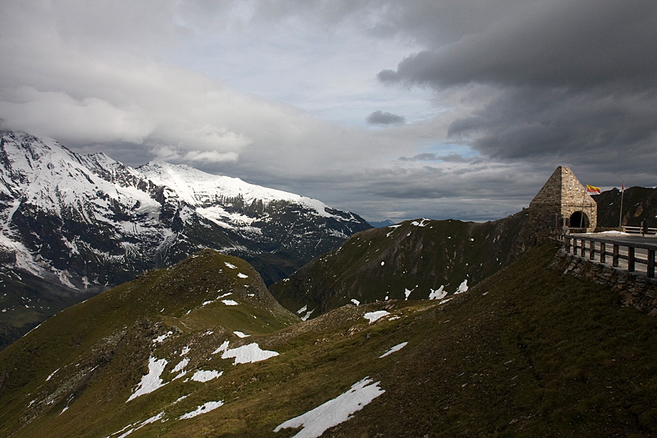 Grossglockner hochalpenstrasse, най-високата точка