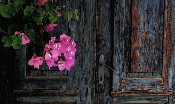 Streets of Limassol - Old Door