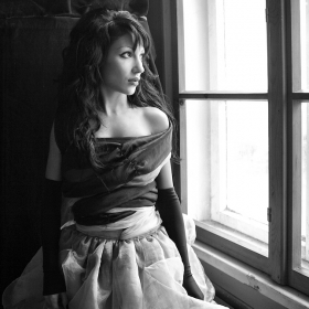 Through the window