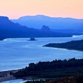 Colombia River,Oregon,USA