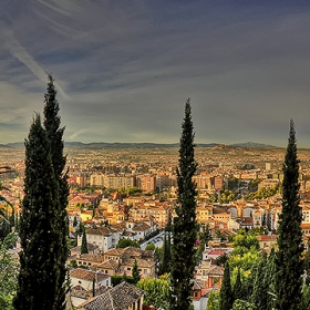 Granada por la mañana, España