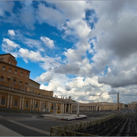 La piazza San Pietro