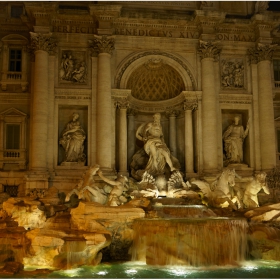 La fontana di Trevi