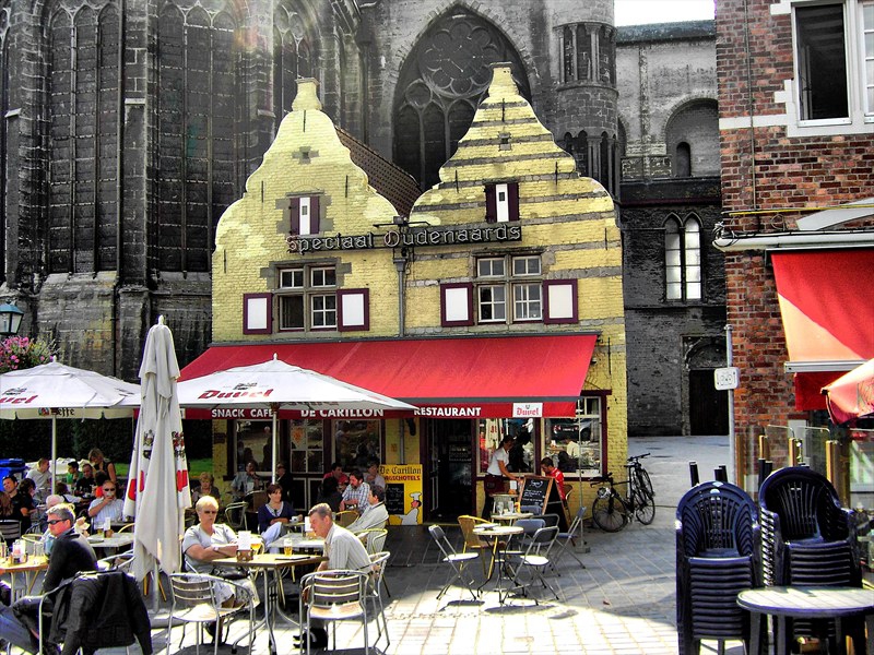 Na kafe v Bruges