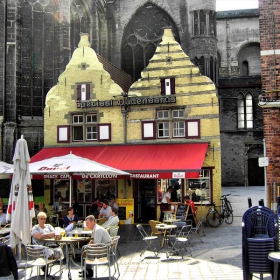 Na kafe v Bruges