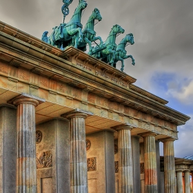 Puerta de Brandenburgo, Parque Europa, Madrid