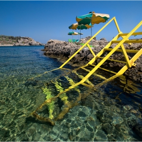 Kalithea beach,Rhodes   36°22'23.16