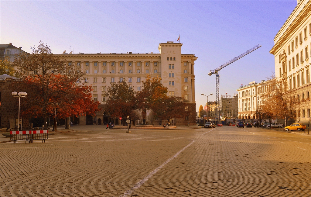 по жълтите павета